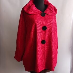 Come N See Red XL 3-button Coat